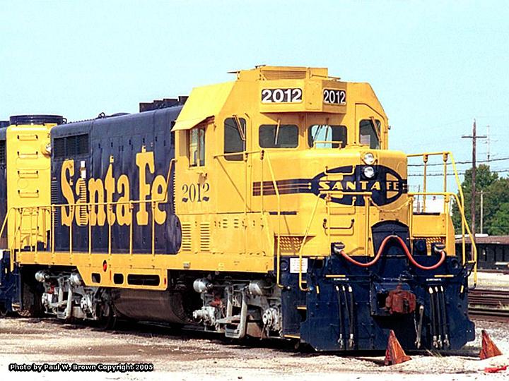 ATSF Images/Midwest/ATSF 2012 at Topeka, KS in September 1995