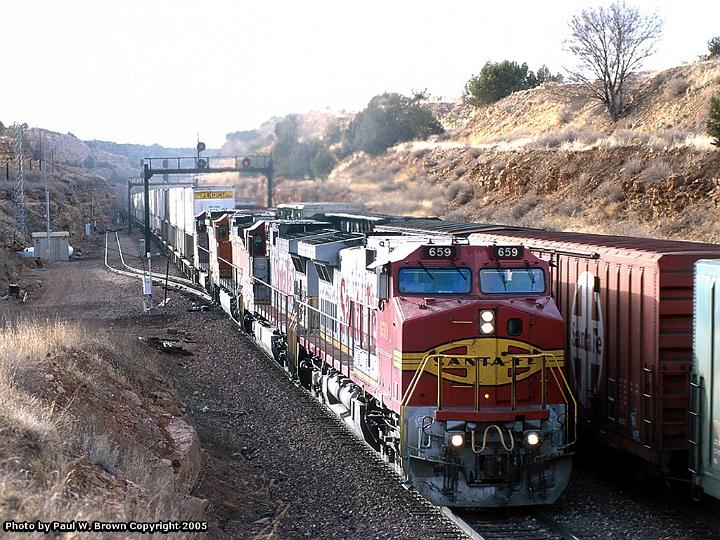 ATSF Images/Out West/ATSF 659 in March 1999